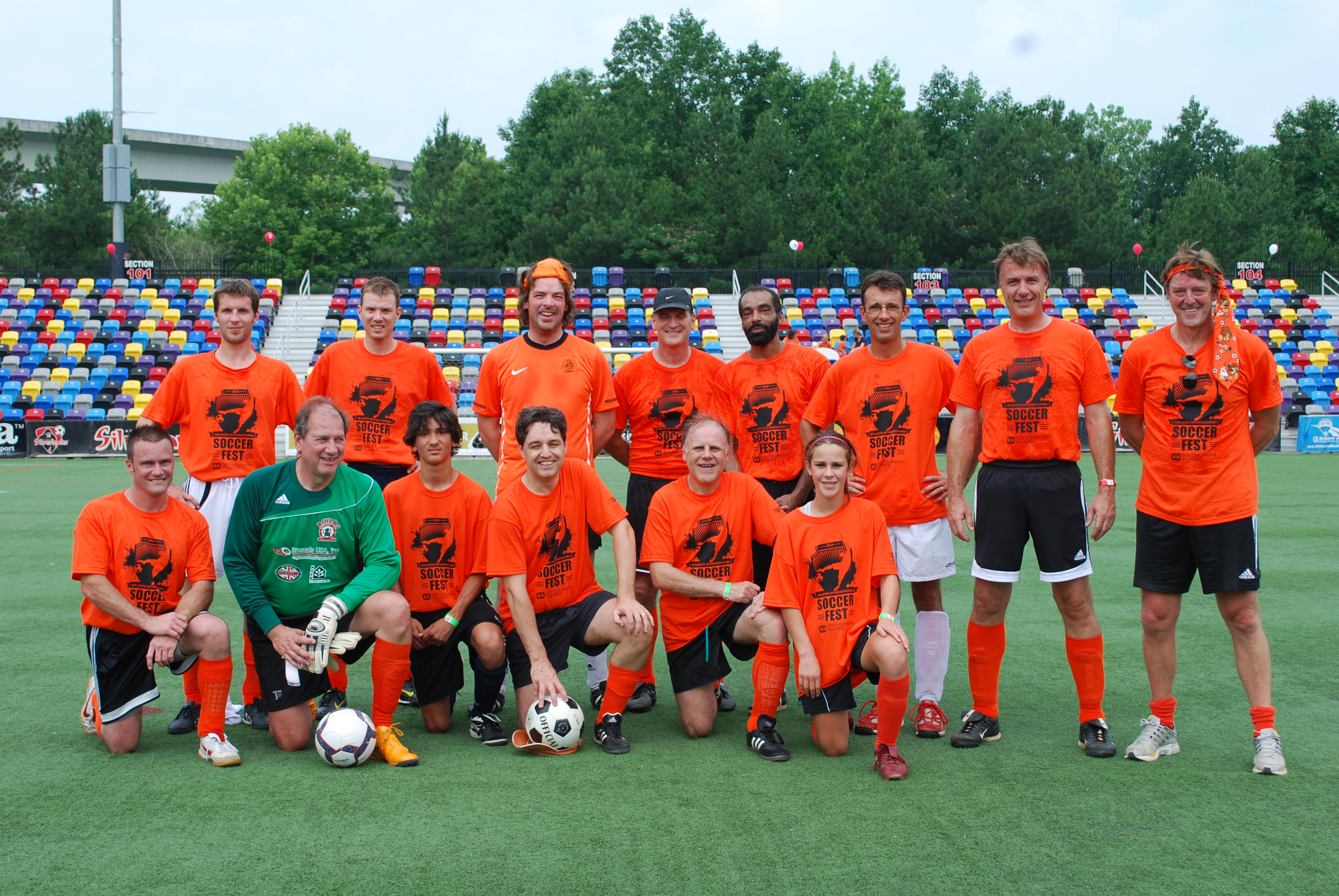 The 2010 soccer team